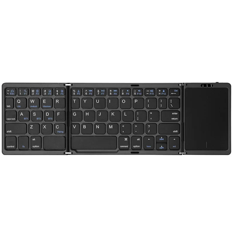 Foldable Dual Bluetooth Keyboard