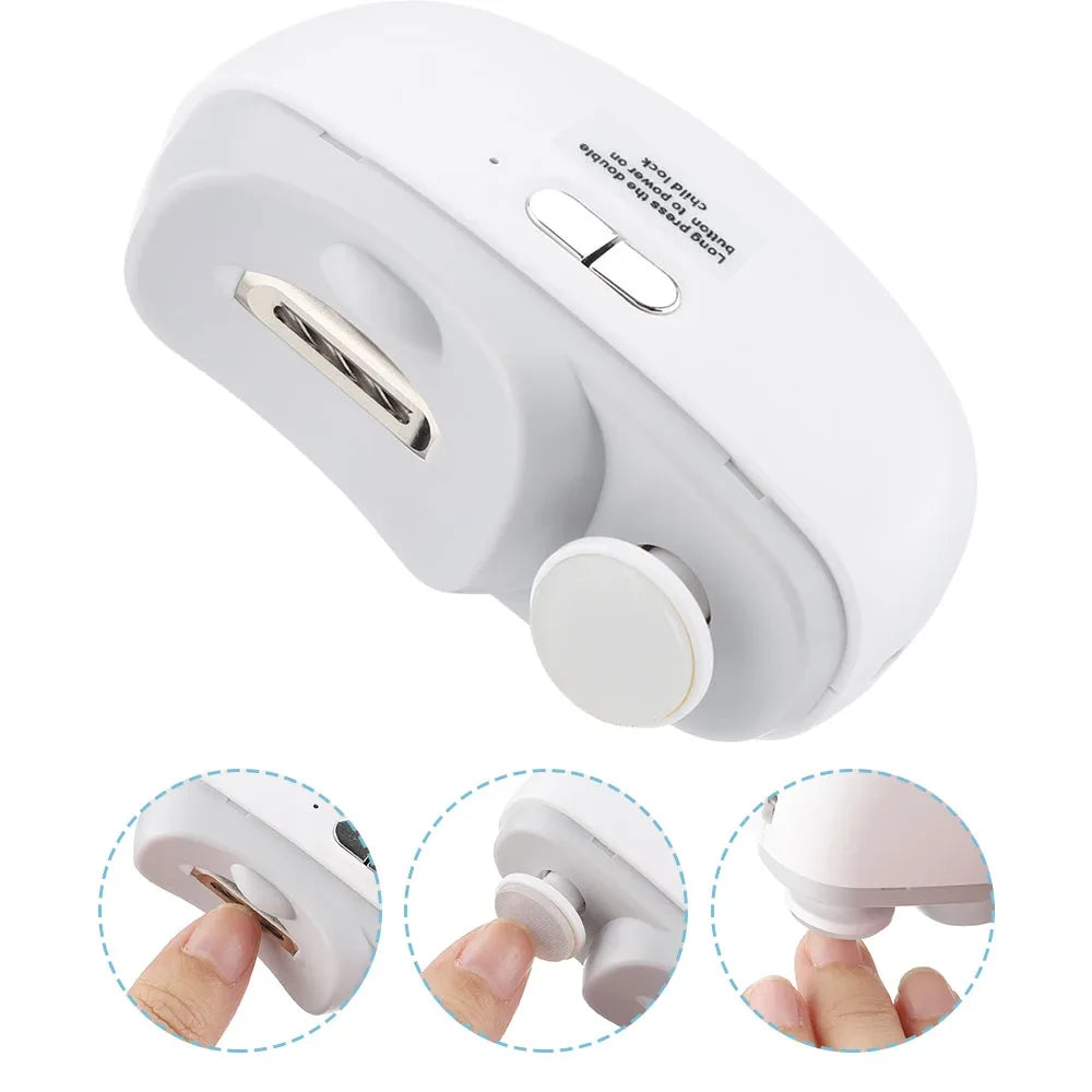 Electric Nail Clipper with Light