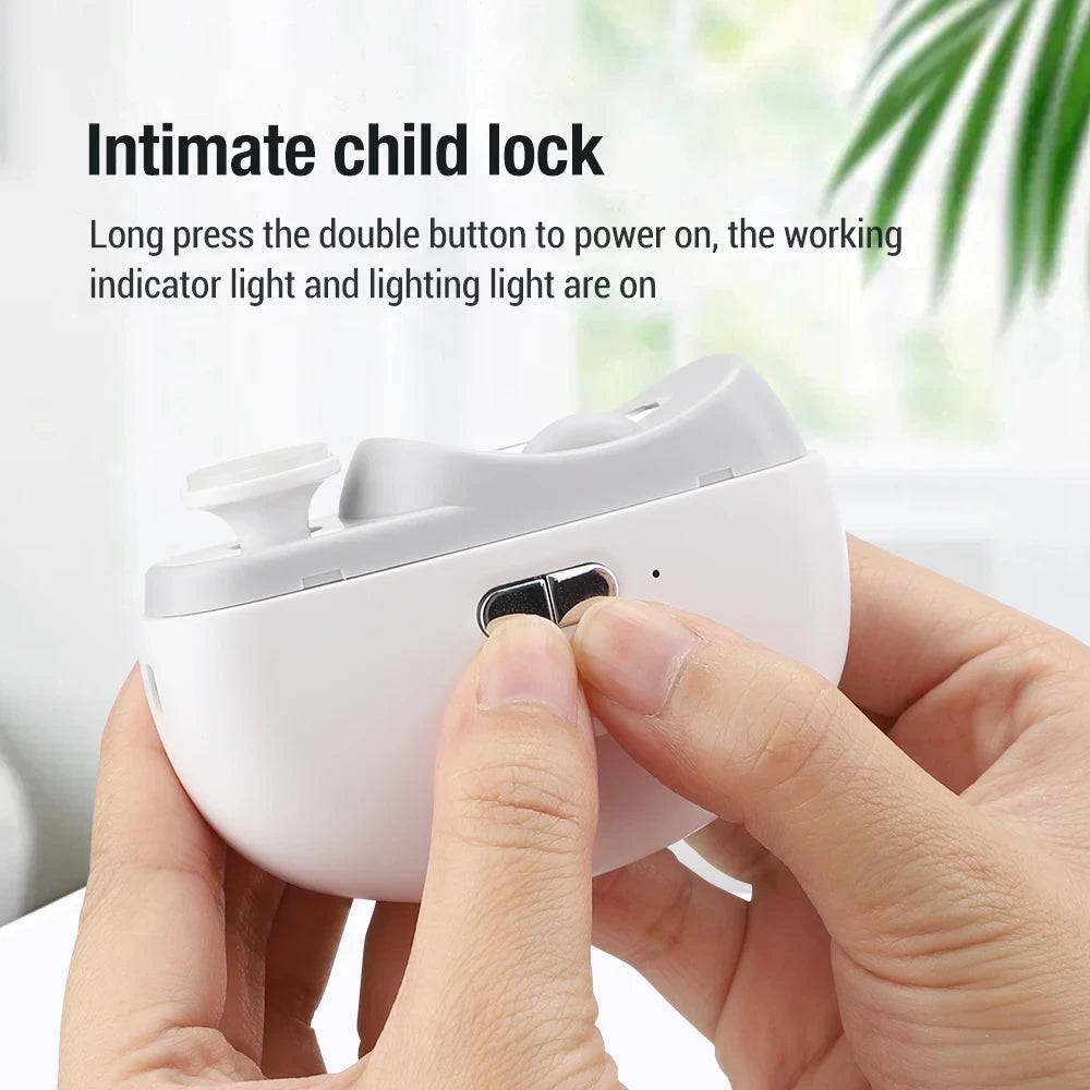 Electric Nail Clipper with Light
