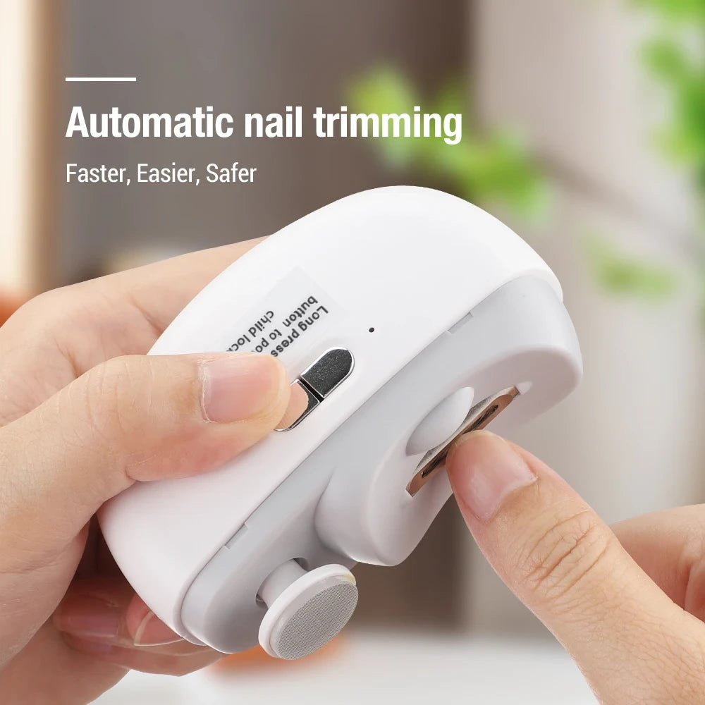 Electric Nail Clipper with Light