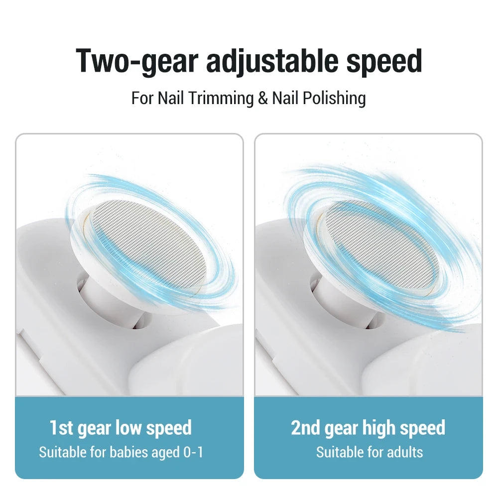 Electric Nail Clipper with Light