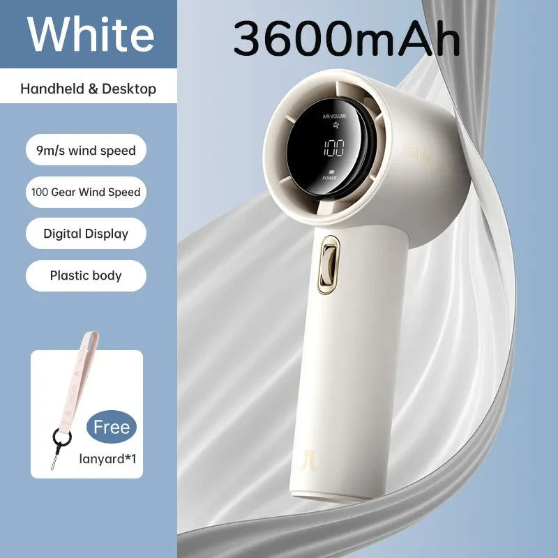 JISULIFE Mini Portable Hand Fan
