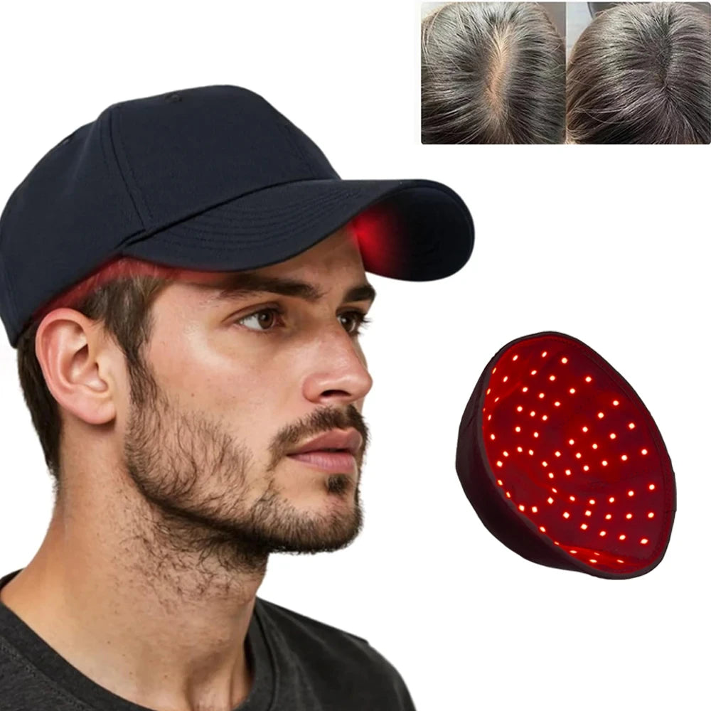 Red Light Hair Regrowth Cap