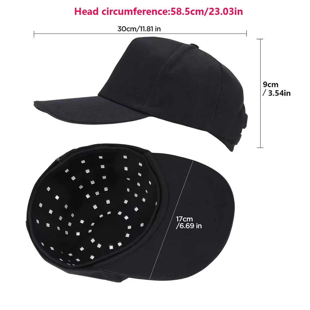 Red Light Hair Regrowth Cap