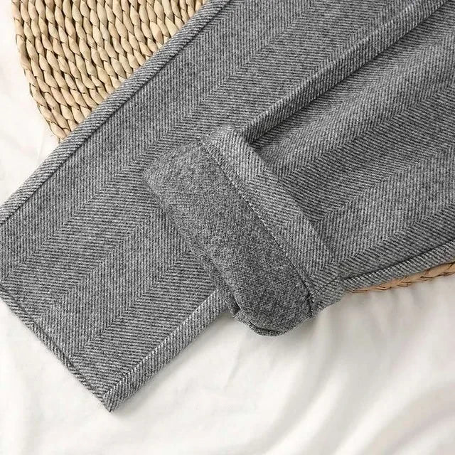 Wool Harem Trousers