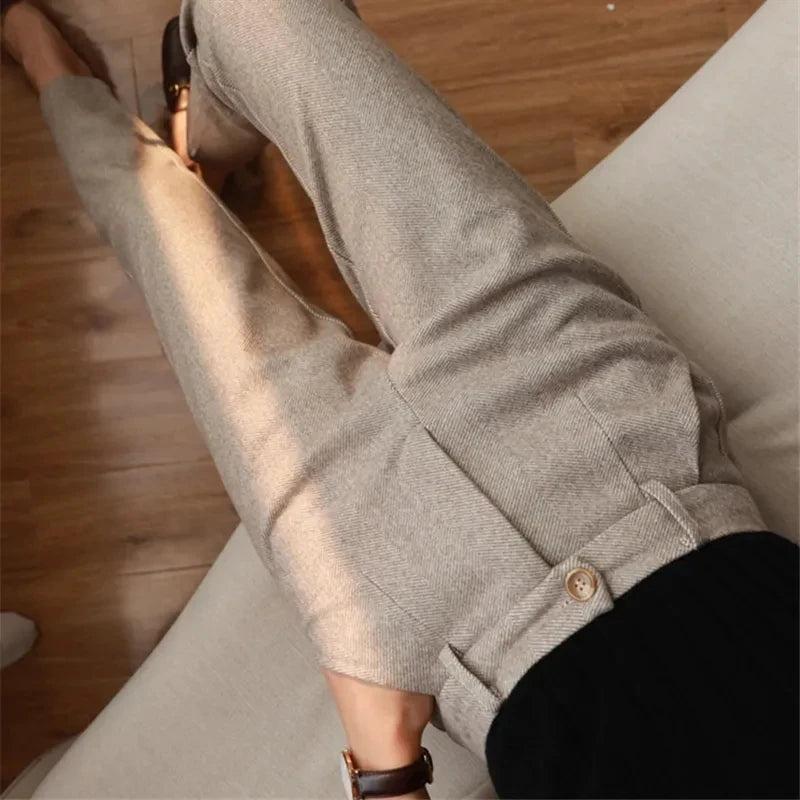 Wool Harem Trousers