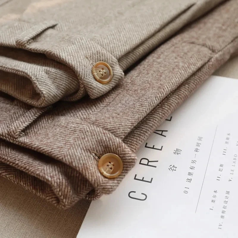 Wool Harem Trousers