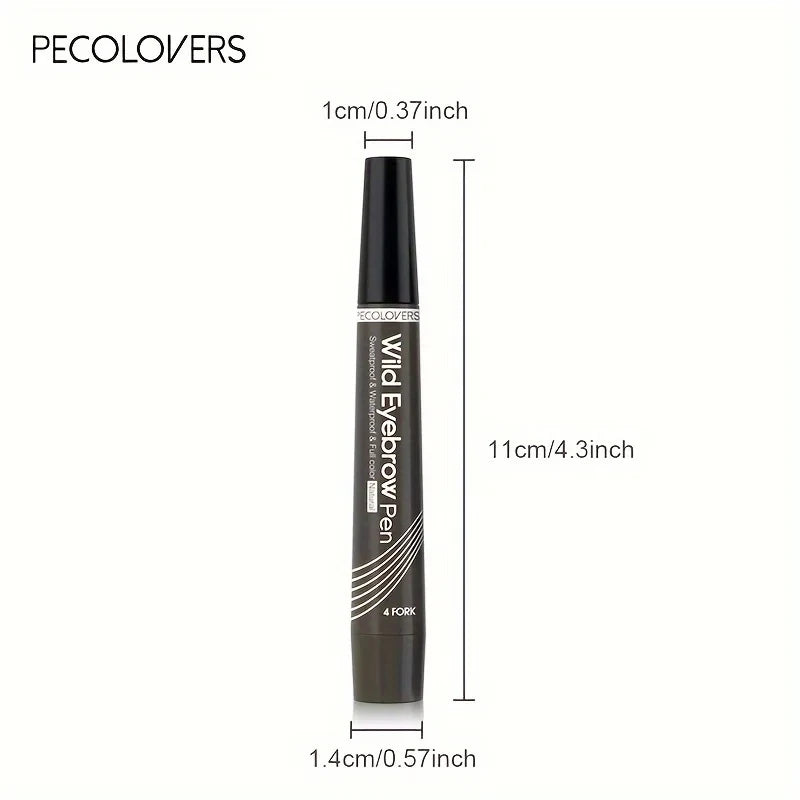 4-Tip Waterproof Eyebrow Pen