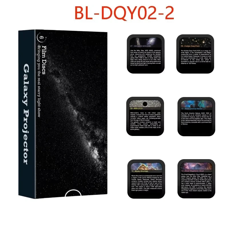 Galaxy Projector Starry Sky 6 Pack