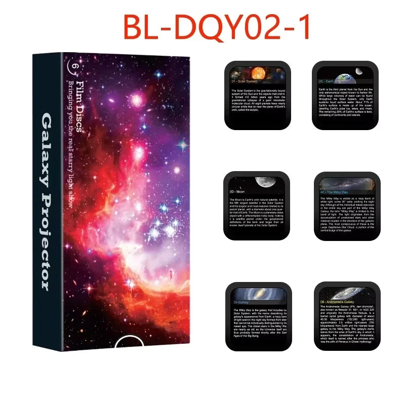 Galaxy Projector Starry Sky 6 Pack
