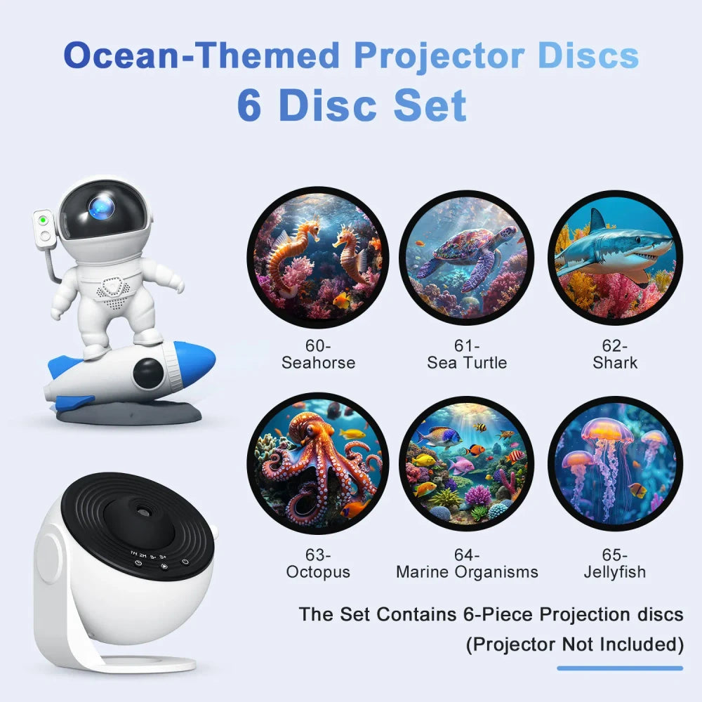 Galaxy Projector Starry Sky 6 Pack