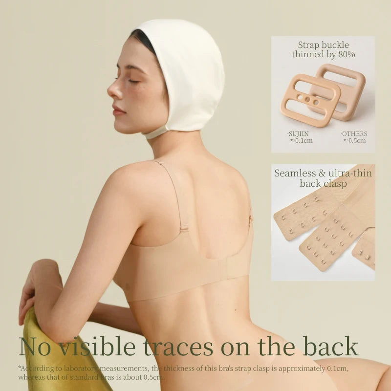 Seamless Wireless Push-Up Bra
