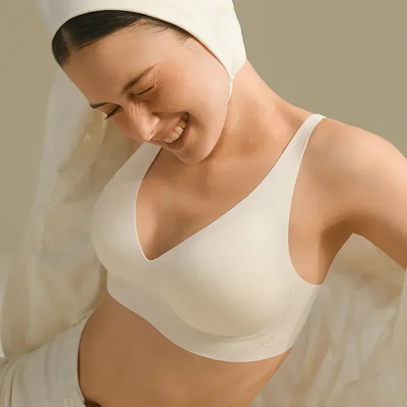 Seamless Wireless Push-Up Bra