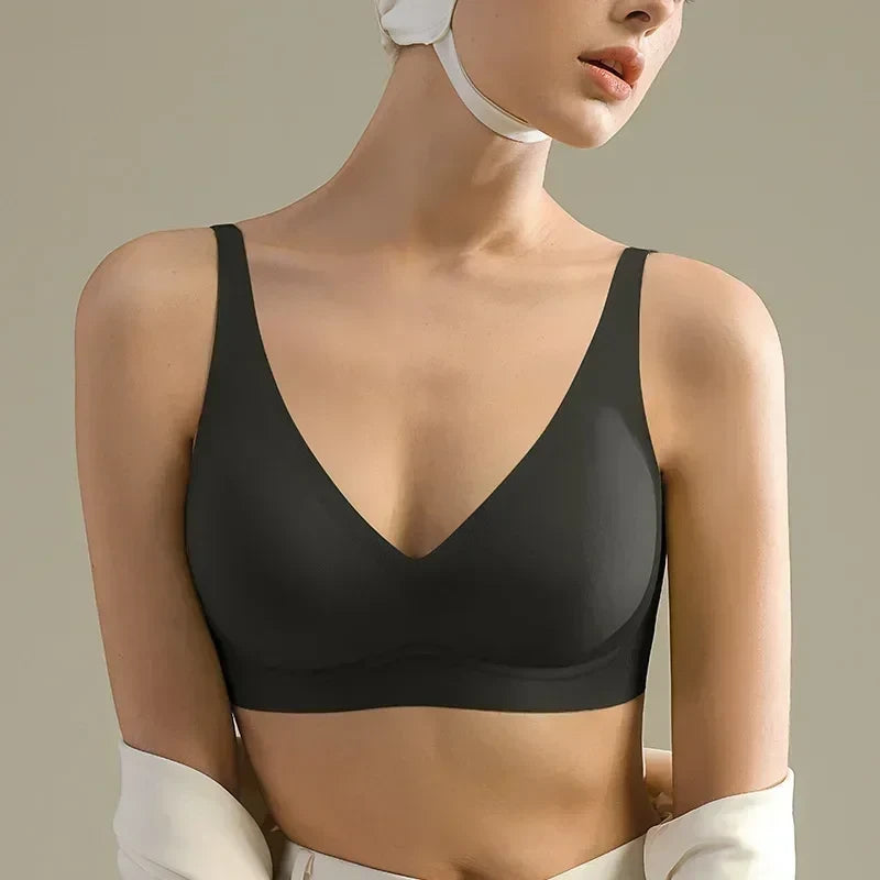 Seamless Wireless Push-Up Bra