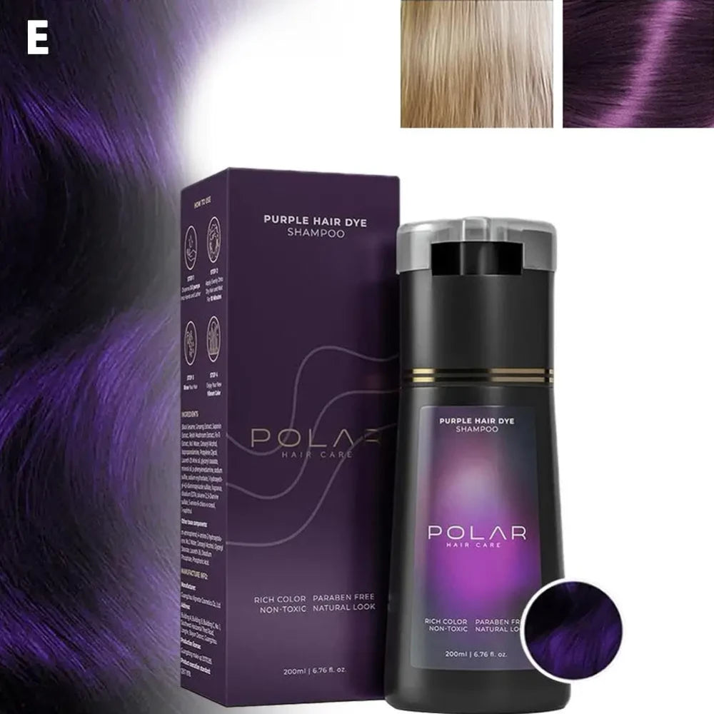 Natural Hair Dye Shampoo