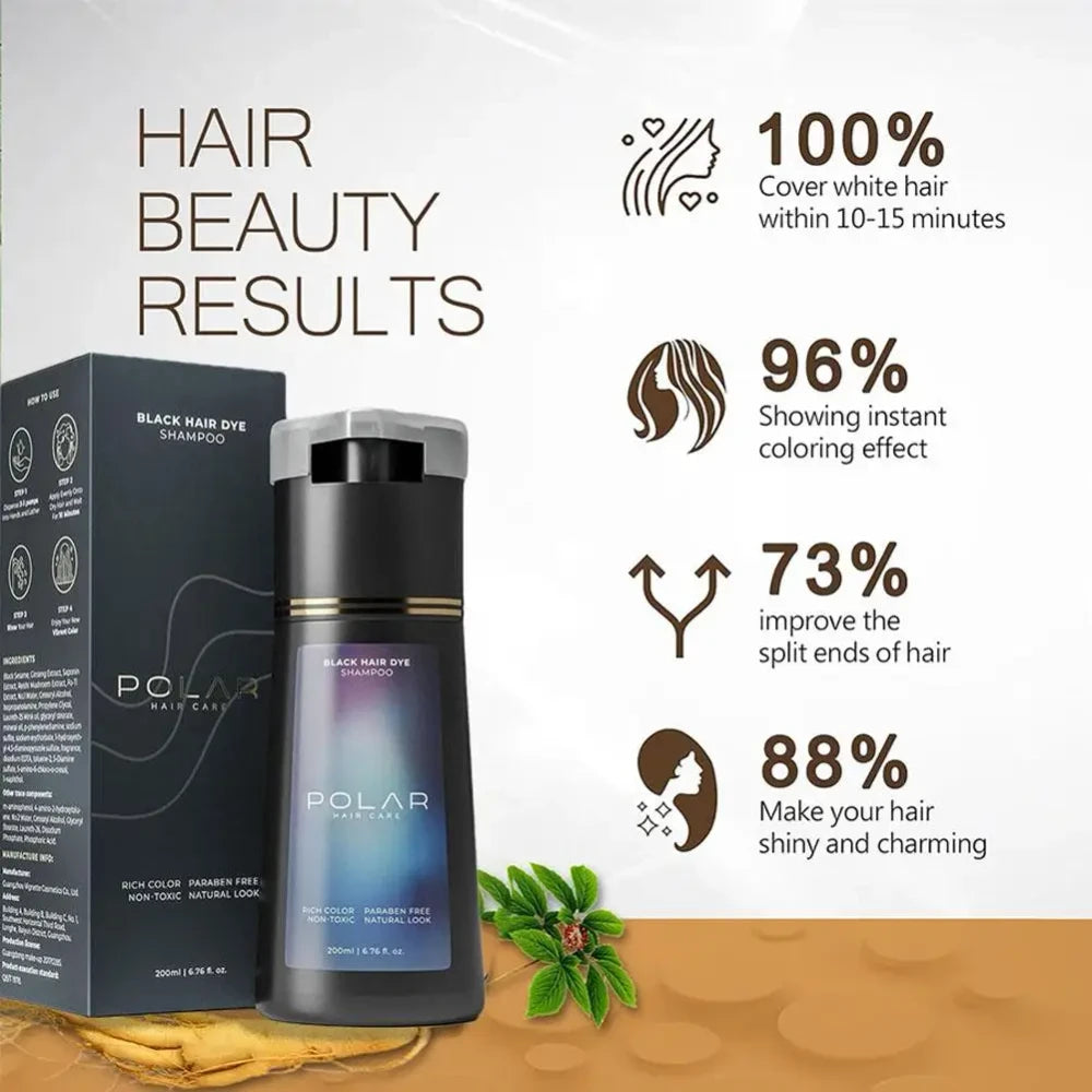 Natural Hair Dye Shampoo
