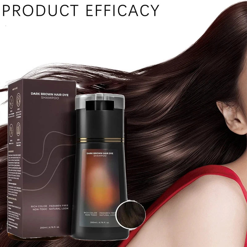 Natural Hair Dye Shampoo