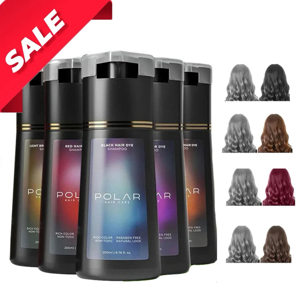 Natural Hair Dye Shampoo