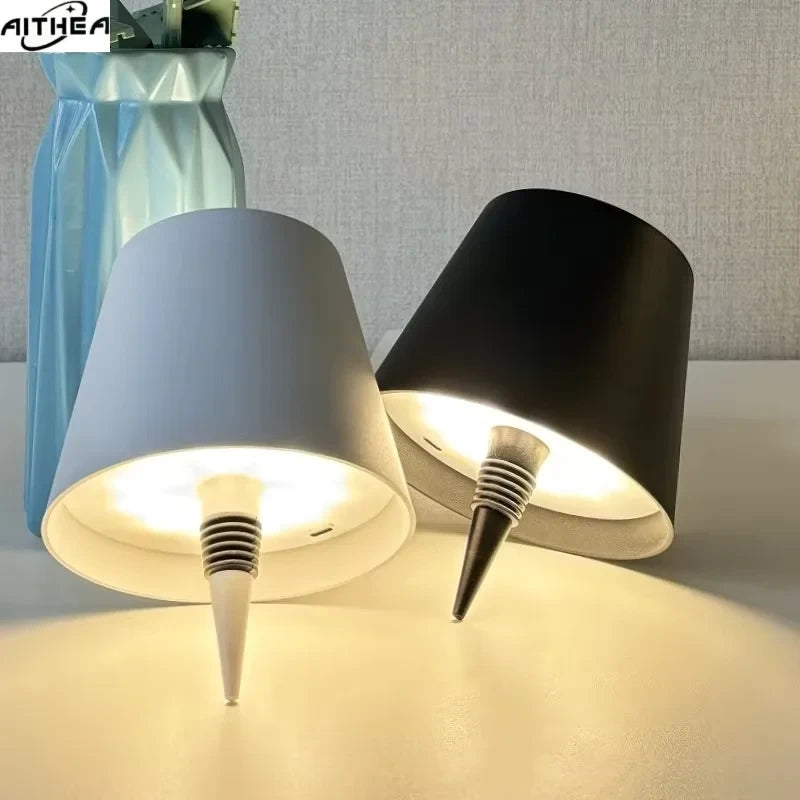 Aithea Rechargeable Bottle Table Lamp