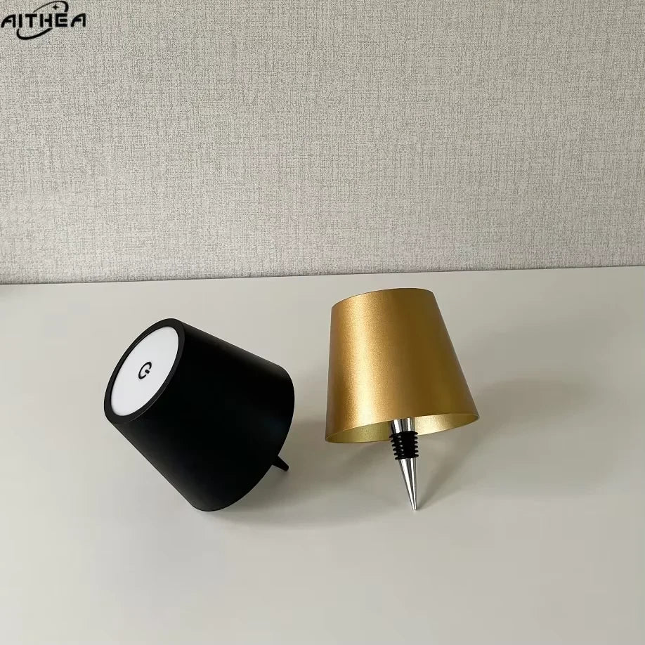 Aithea Rechargeable Bottle Table Lamp
